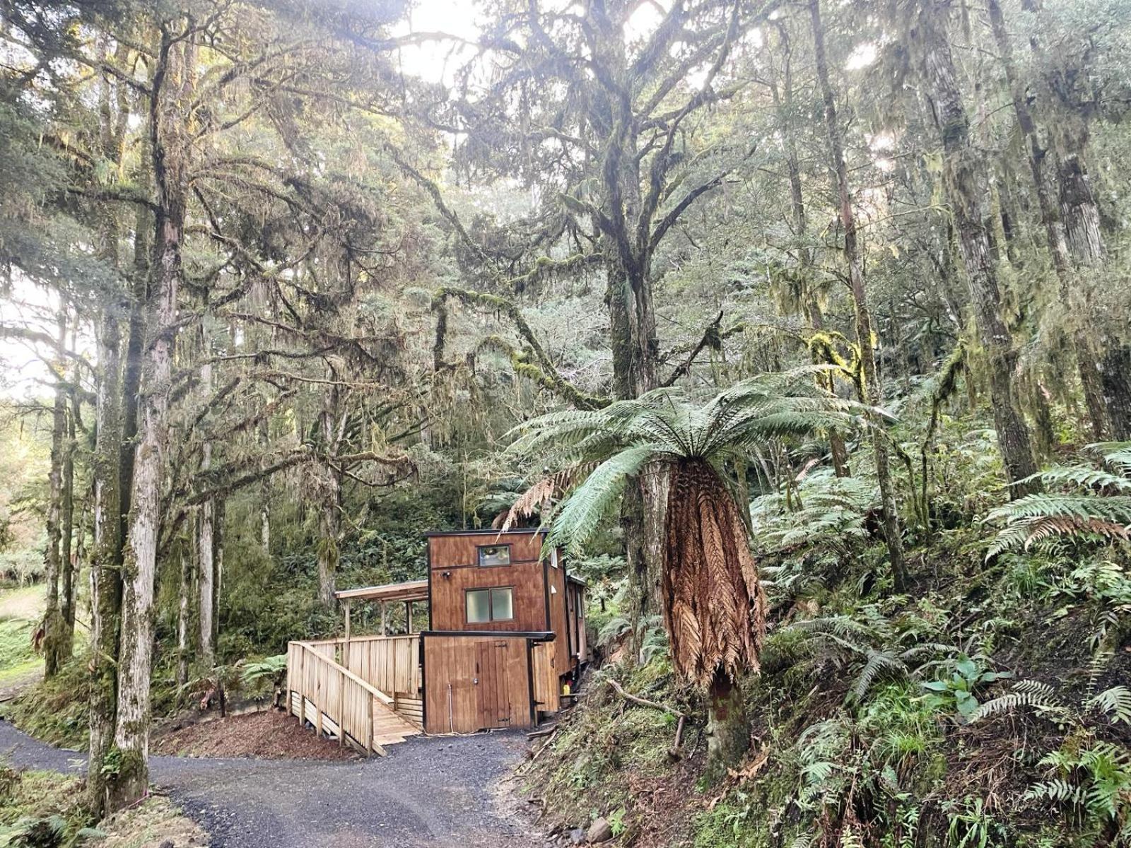 Wonderforest 2 Bedroom Tiny House Ruapehu Unique Stays Taumarunui Exterior photo