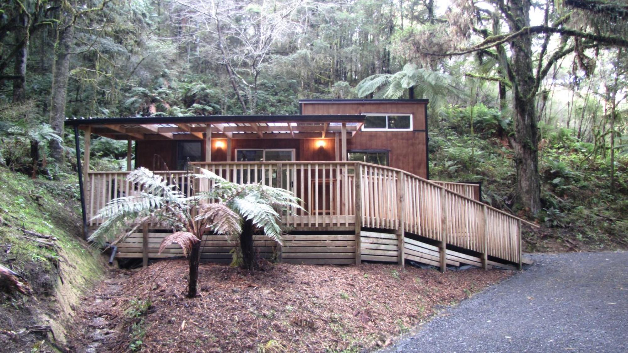 Wonderforest 2 Bedroom Tiny House Ruapehu Unique Stays Taumarunui Exterior photo